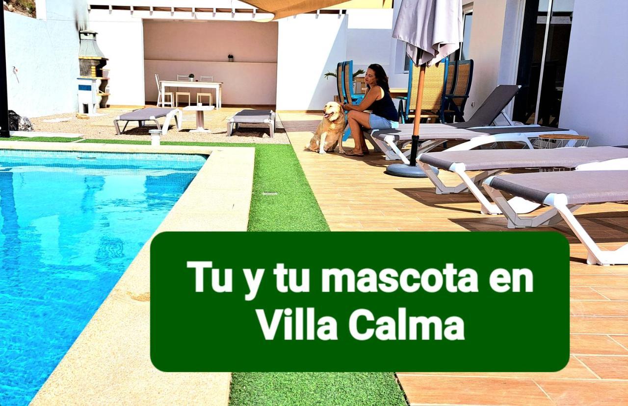 Villa Calma Climatized Pool Private Jacuzzi Spa In Tarajalejo Tuineje Extérieur photo
